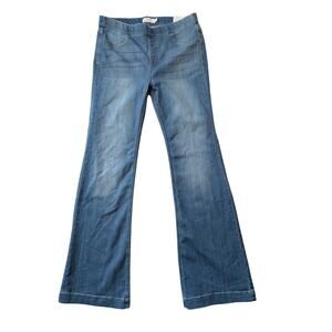JELLY JEANS XL Woman's Jeans/Pants; Flare, NWT, Blue stretchy Denim Bootcut, NEW